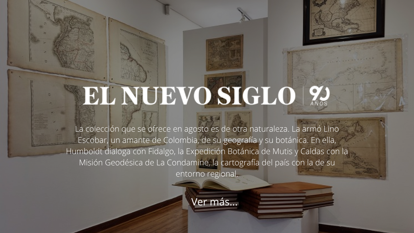 Imagen para artículo Maps from the Lino Escobar collection will be auctioned