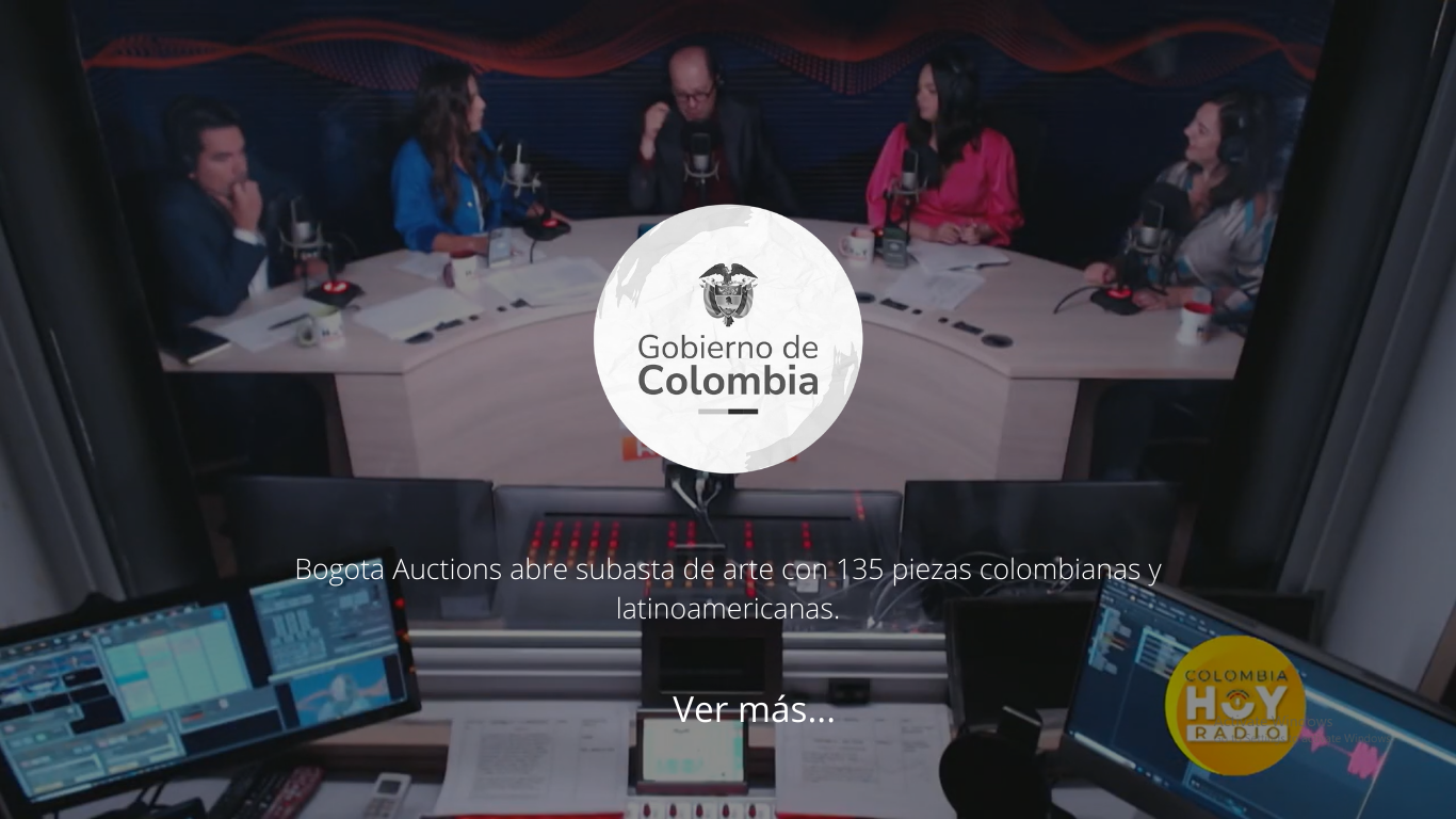 Imagen para artículo Bogota Auctions opens art auction with 135 Colombian and Latin American pieces
