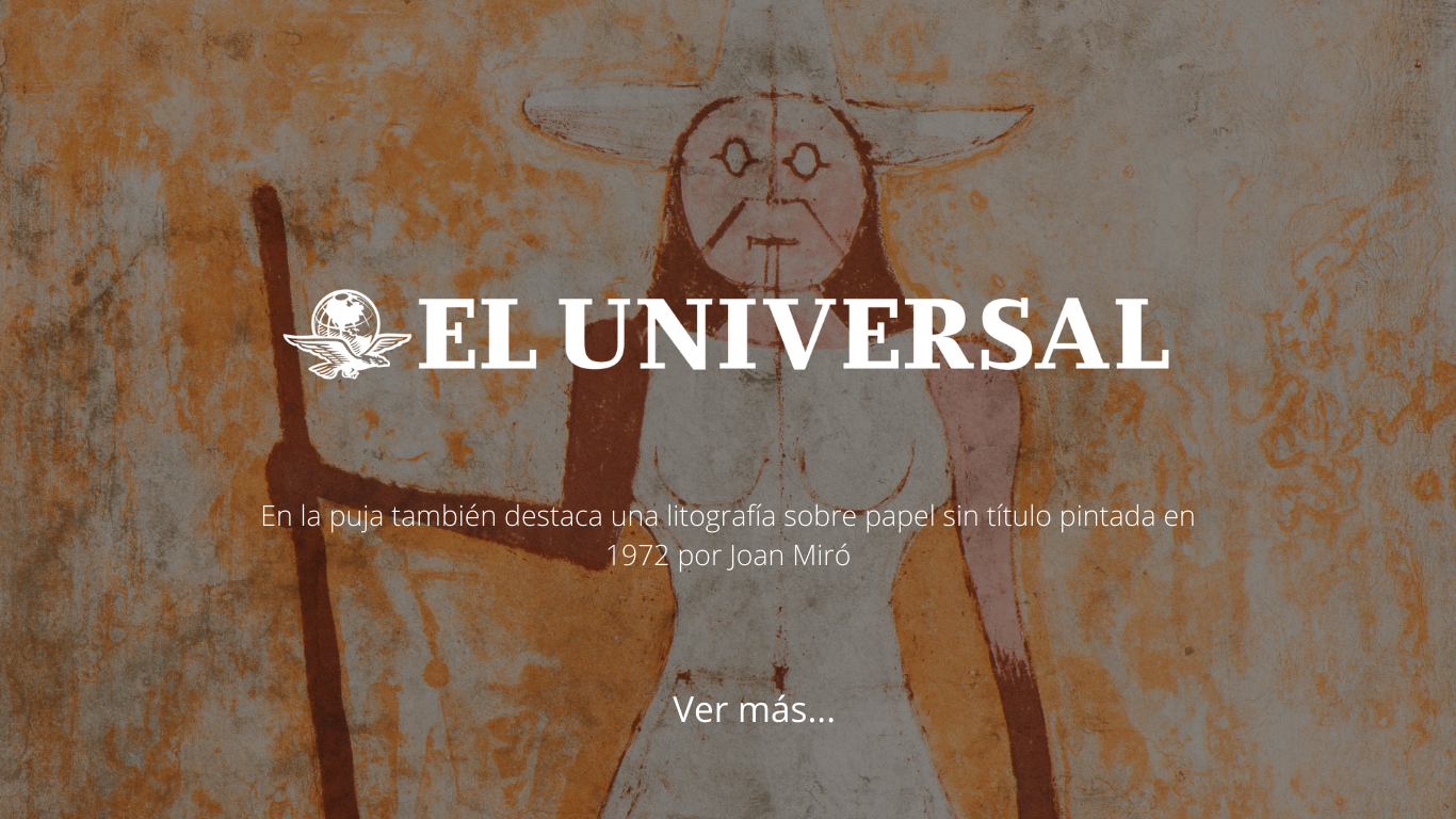 Imagen para artículo Subastarán una obra de Rufino Tamayo en Bogotá