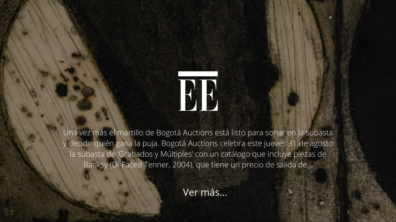 Imagen para artículo A Banksy, a Salvador Dalí and many other works are being auctioned in Bogotá