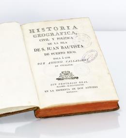 157   -  Abbad y Lasierra, Iñigo: Historia geográfica civil y política de la Isla de S. Juan Bautista de Puerto Rico