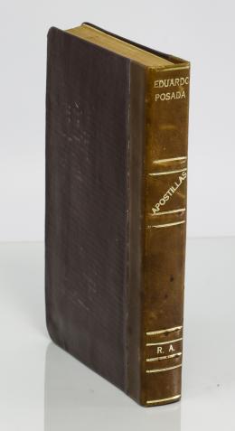 183   -  Posada, Eduardo: Apostillas. (Biblioteca de Historia Nacional Vol. XXXIX)