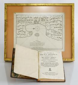 192   -  Antonio Julian: La perla de la América, provincia de Santa Marta reconocida, observada, y expuesta en discursos históricos / por el Sacerdote Don Antonio Julián, á mayor bien de la católica Monarquía, fomento del comercio de España, y de todo el Nuevo Reyno de Granada, é