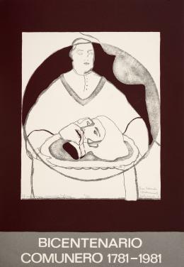 63   -  <p><span class="description">Beatriz González. Bicentenario comunero, 1981</span></p>