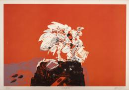 49   -  <p><span class="description">Alejandro Obregón. Elegía. 1990</span></p>