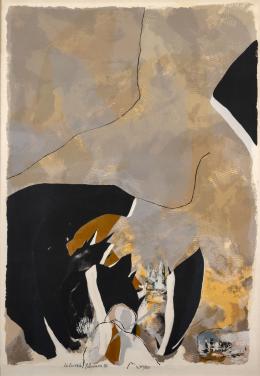 42   -  <p><span class="description">Gustavo Zalamea. La cacería, 1981</span></p>