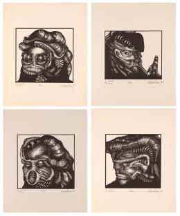 77   -  <p><span class="description">Pedro Alcántara. Caras, 1968</span></p>