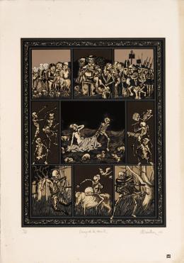 76   -  <p><span class="description">Pedro Alcántara. Danza de la muerte, 1976</span></p>