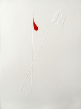 71   -  <p><span class="description">Omar Rayo. Quiet (Tranquilo) de la carpeta AGPA 73: Artes gráficas panamericanas, 1973 </span></p>