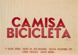 89   -  <p><span class="description">Adolfo Bernal. Camisa Bicicleta, 1979</span></p>