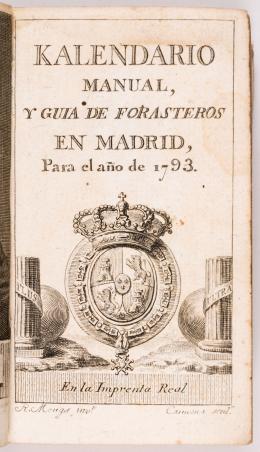 115   -  <span class="anexos">Guía de forasteros Madrid, 1793</span><br>