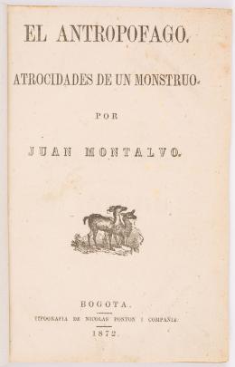 266   -  <span class="anexos">El antropofago. Montalvo, 1872</span><br>