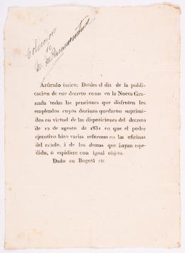 289   -  <span class="anexos">Decreto supresión de pensiones</span><br>