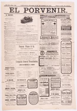 318   -  <span class="anexos">Periódico El Porvenir Nº 764, 1892</span><br>