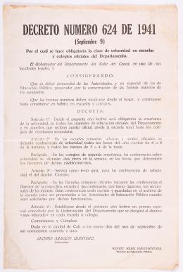 236   -  <span class="anexos">Decreto 1941 Urbanidad obligatoria</span><br>