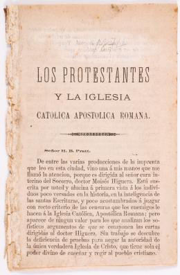305   -  <span class="anexos">Protestantes y Católicos, 1874</span><br>