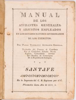 154   -  <span class="anexos">Manual militar, 1815</span><br>