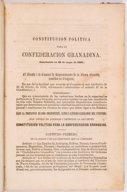 79   -  <span class="anexos">Constitución Conf. Granadina, 1858</span><br>