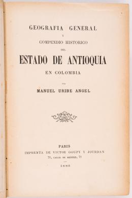 71   -  <span class="anexos">Geografía de Antioquia, 1885</span><br>