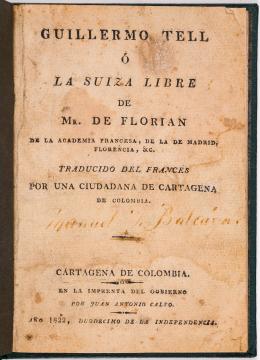 152   -  <span class="anexos">Guillermo Tell, Suiza Libre, 1821</span><br>