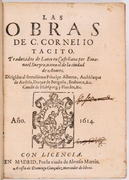 31   -  <span class="anexos">Tácito en castellano, 1614</span><br>