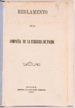 70   -  <span class="anexos">Ferrería de Pacho, 1865-72</span><br>