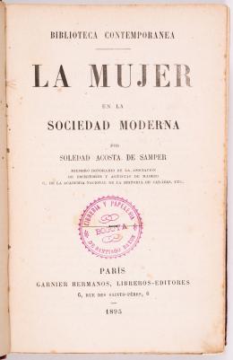 314   -  <span class="anexos">Mujer en la Soc. moderna, 1895</span><br>