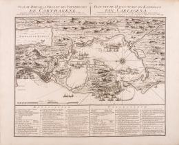 190   -  <span class="anexos">Mapa defensa Cartagena, 1741</span><br>