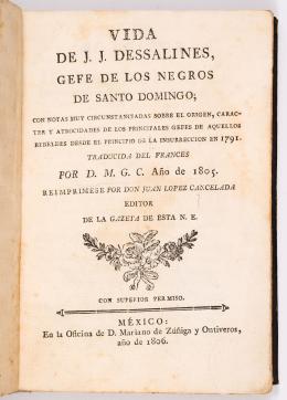 160   -  <span class="anexos">Dessalines y constit. Haiti, 1806</span><br>