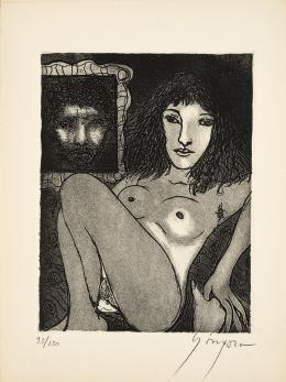 6   -  Leonel Góngora. de la Carpeta Homenaje a Pablo Neruda, 1982