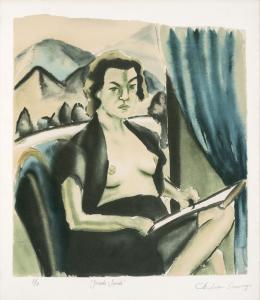 11   -  Débora Arango. Desnudo leyendo, 1999 