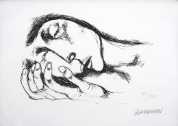 14   -  Oswaldo Guayasamín. Sueño, sin fecha