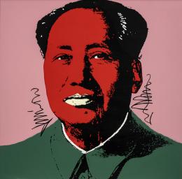 100   -  Andy Warhol. EE.UU., 1928 - 1987. Mao, 1980
