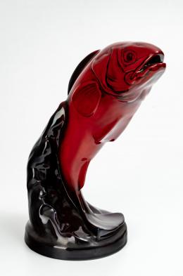 6   -  Salmón saltando. Royal Doulton . 