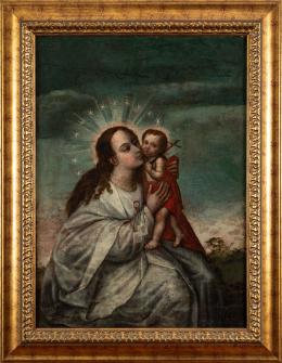 127   -  Virgen con el niño. 