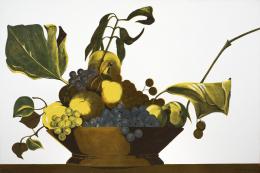 79   -  Ana Mercedes Hoyos. El primer bodegón de la historia. Homenaje a Caravaggio, 1986 