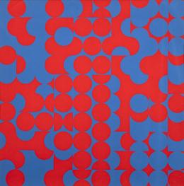 49   -  Zdeněk Sýkora. Red-Blue structure, 1967