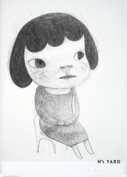 105   -  Yoshitomo Nara. Afiche Young mother, 2011