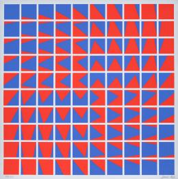 48   -  Horacio García Rossi . De la carpeta Groupe de recherche d'art visuel 1960-1968, 1975