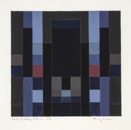 69   -  Fanny Sanín. Study in painting N° 10 (2), 1979 