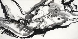 41   -  Lorenzo Jaramillo. Hombre yacente, de la serie Hombres yacentes, 1987