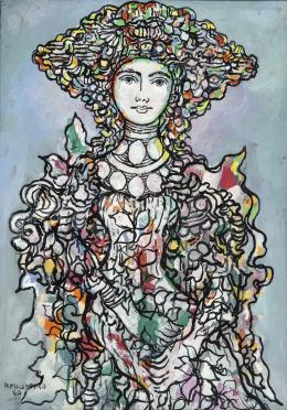 97   -  René Portocarrero. Sin título, 1980