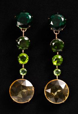 6   -  Aretes. Aquazzura, década de 1990 