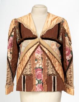 67   -  Chaqueta Patchwork, década de 1970 