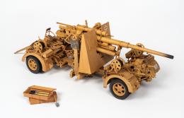 210   -  Cañón antiaéreo alemán. 21st Century Toys, década de 1990