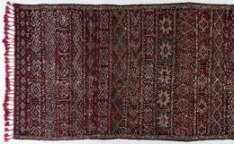 219   -  Alfombra marroquí, década de 1980 