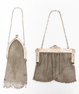 162   -  Dos bolsos de fiesta, década de 1890 