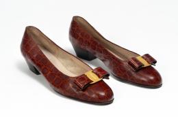 138   -  Zapatos Vara Pump. Salvatore Ferragamo, década de 1980 