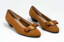 139   -  Zapatos Vara Pump. Salvatore Ferragamo, década de 1980 
