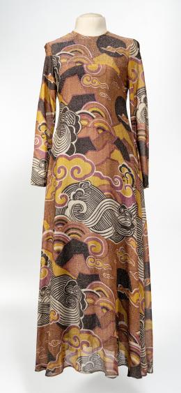 109   -  Vestido. Futura Couture of New York, década de 1970